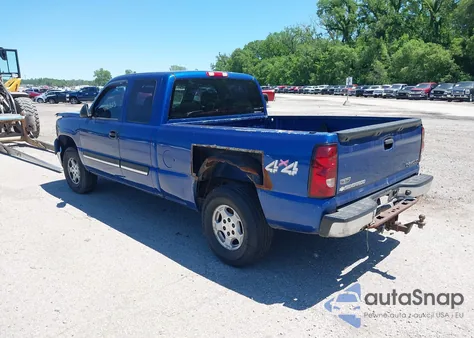 2003 Chevrolet Silverado 1500 Ls из США, поврежденный, VIN 1GCEK19T83E293186